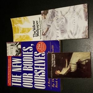 Feminist books! 25th anniversity edition of Our Bodies, Ourselves + 3 classics!
